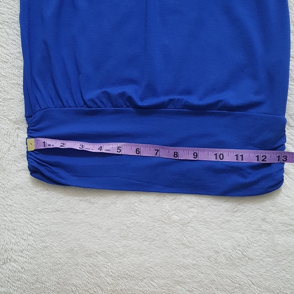 Garage cobalt blue tank top size XS - Picture 7 of 8